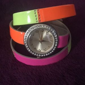 Neon Wrap Watch